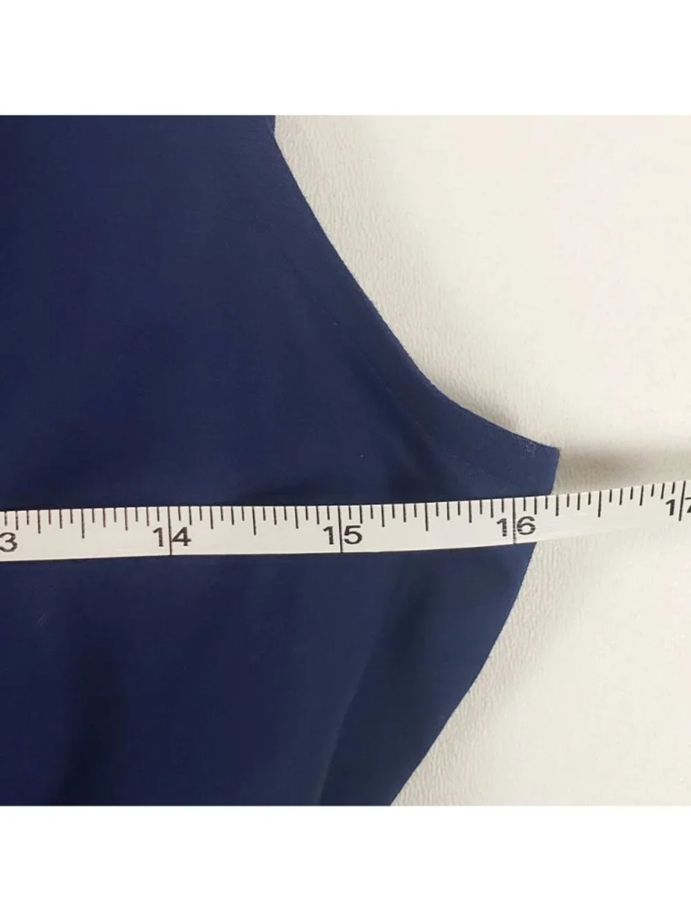 J.Crew Factory Button-Front Belted Midi Dress Antique Navy Women’s Size 10 - Picture 8 of 16